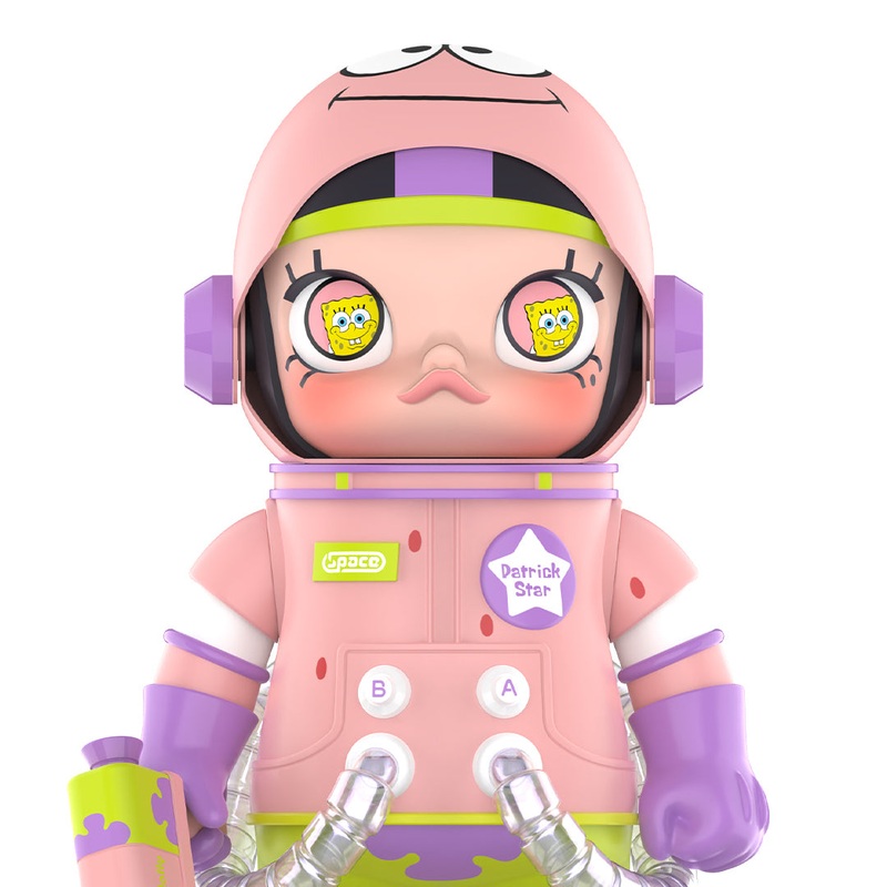 POP MART MEGA Space Molly 1000% Glacier