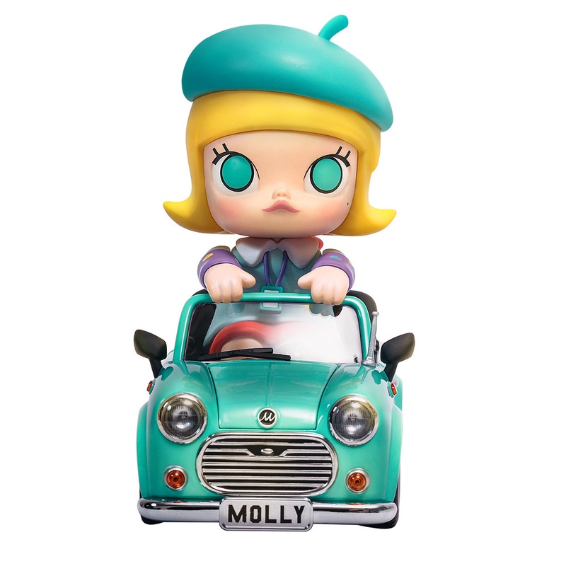 POP MART MEGA Space Molly 1000% Mint Chocolate