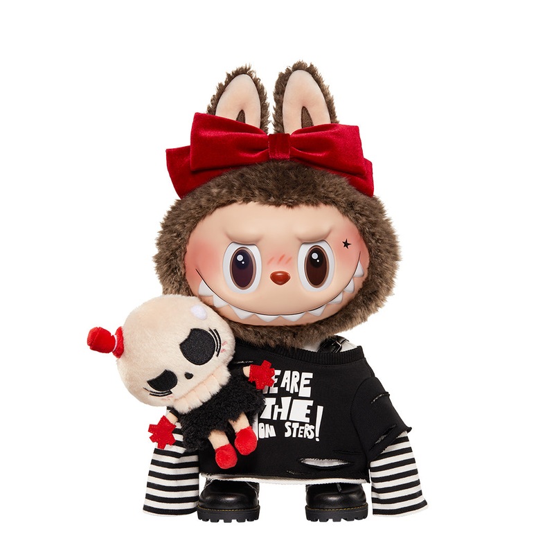 POP MART The Monsters LABUBU Dress be Latte Vinyl Plush Doll