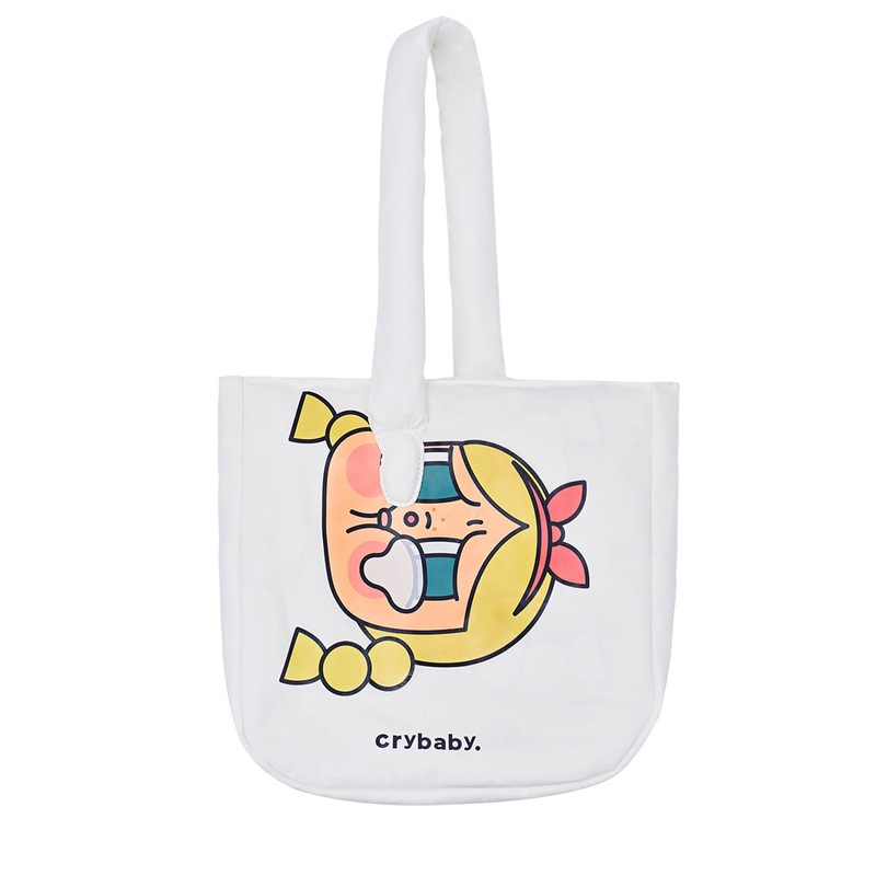 POP MART SKULLPANDA Image of Reality Series Tyvek Tote Bag