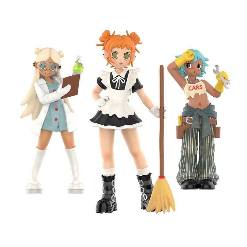POP MART Lil Peach Riot: Loading! Series Keychain