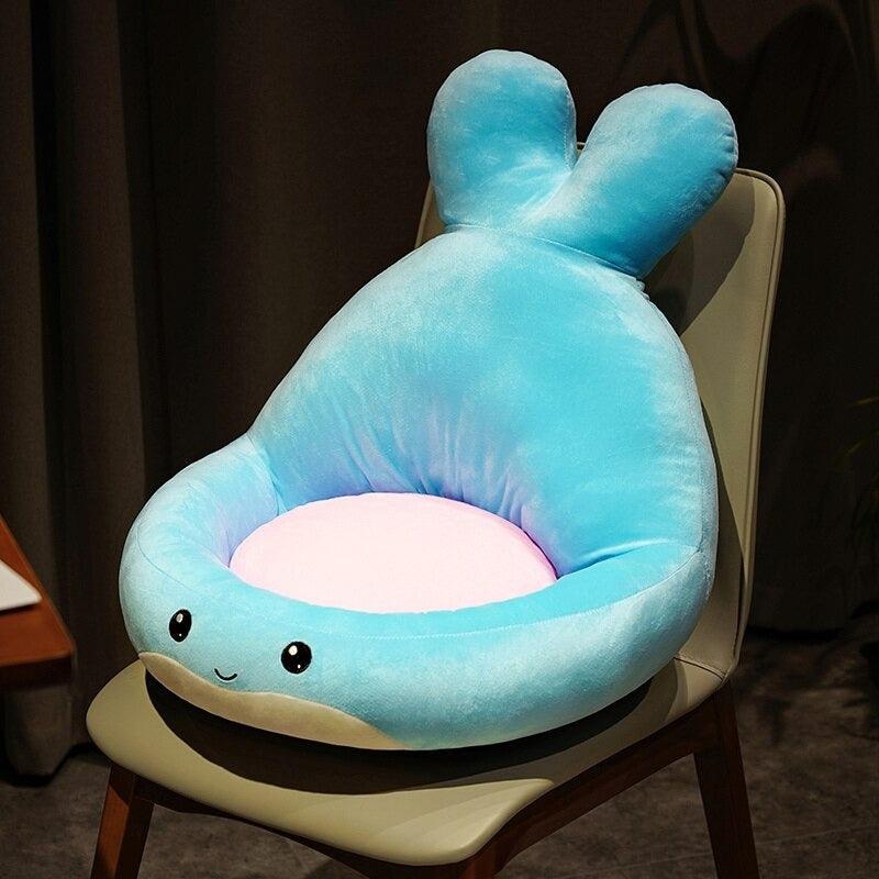 Skirted Bunny Cuddle Pillow