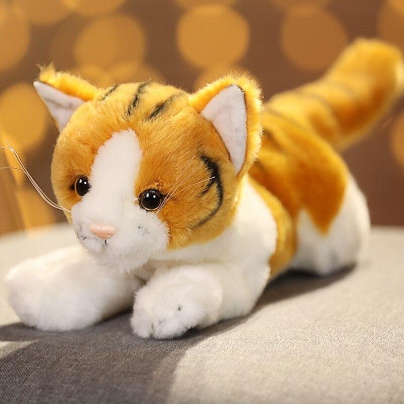 Sitting Tiger Stuffed Toys Soft Indoor Animal Plush For Children