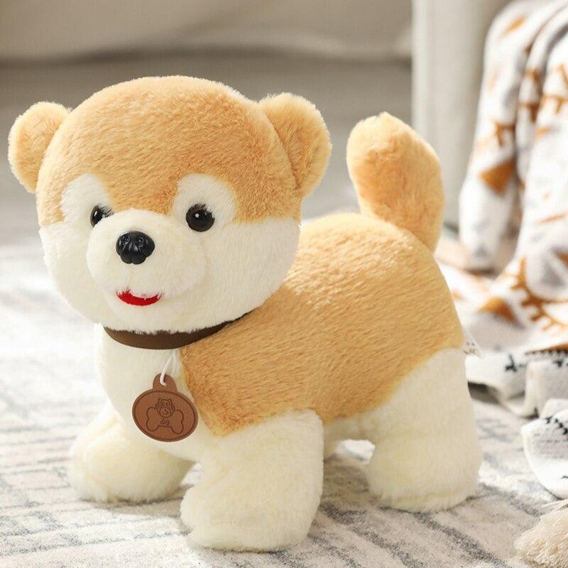 Smile Flower Plush Cushion Soft Toy With Pastel Petals