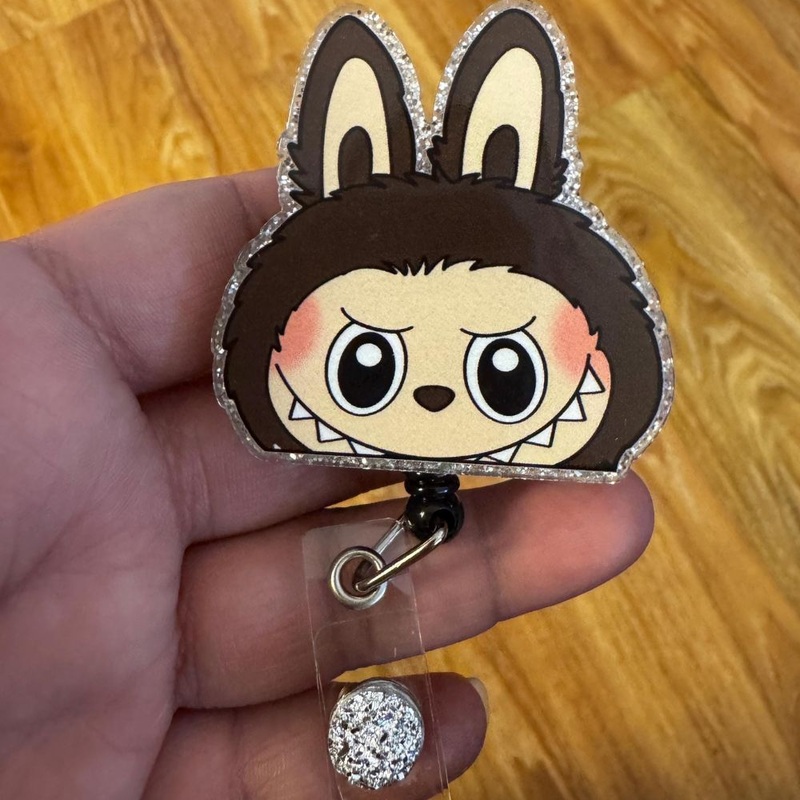 Labubu Bunny Badge Reel