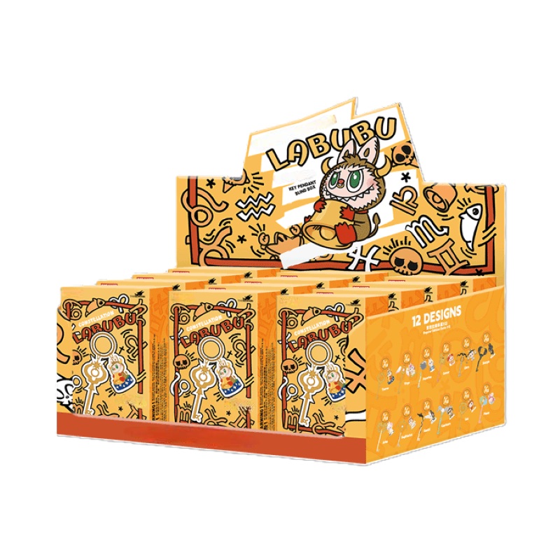 Labubu Catch Me If You Like Me Series With TV Set Luminous Display Container