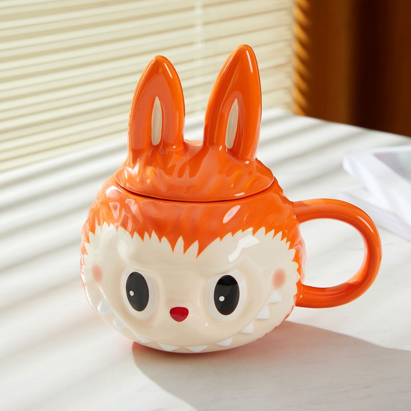 Labubu Monster Garden Bucket Style Stainless Steel Cup