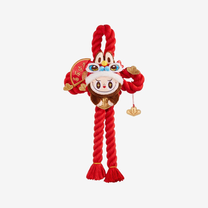 Labubu Warm Fluffy Holiday Series Pompom Earring