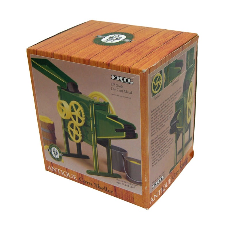 (B&D) 1/8 Green Antique Die-cast Corn Sheller -Damaged Box