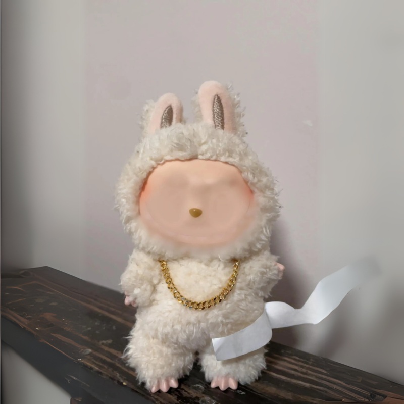 Labubu Plush Dolls Cuban Link Chain