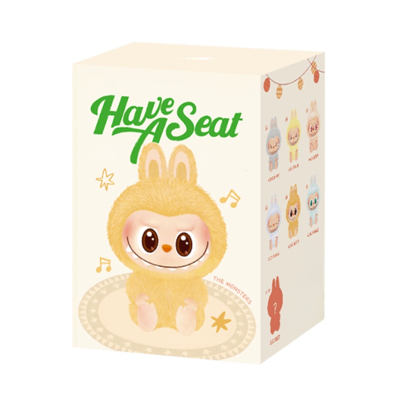 Labubu The Monsters Have a Seat Vinyl Plush Blind Box Series