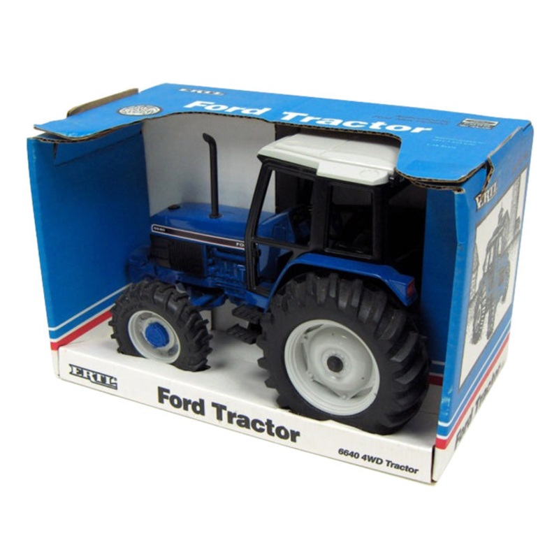 1/16 Ford 6640 MFD with Cab & Rubber Rear Tires