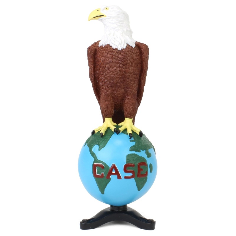(B&D) - Case Old Abe Eagle on Globe, 3D Sculpture - Damaged Box