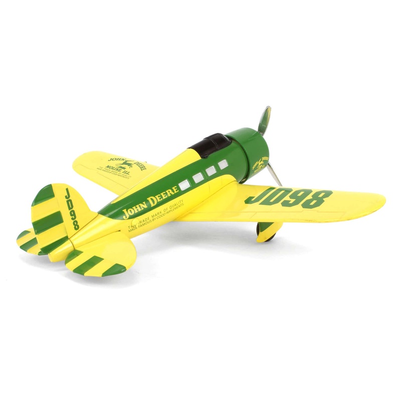 (B&D) John Deere Lockheed Orion JD98 Airplane Bank - Damaged Item