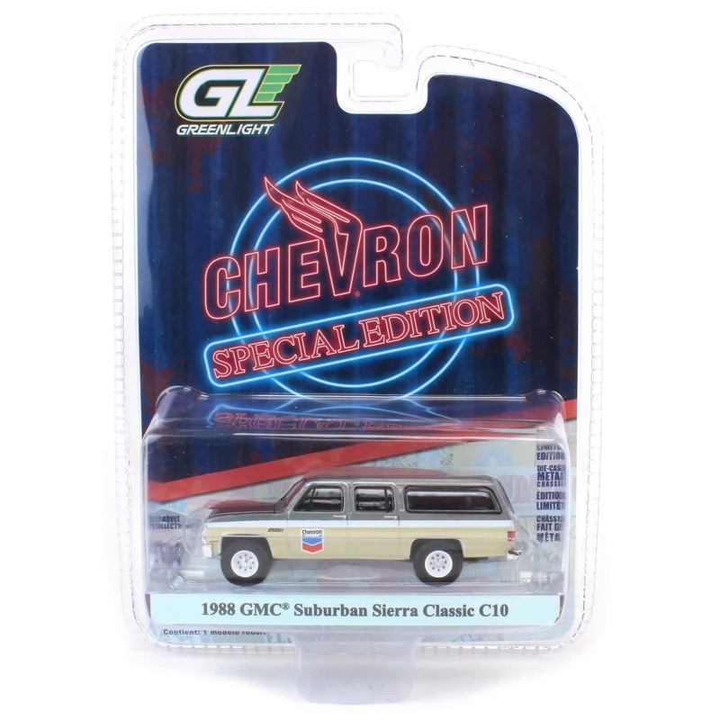 Raw Chase ~ 1/64 1988 GMC Suburban Sierra Classic C10, Chevron Special Edition Series 1