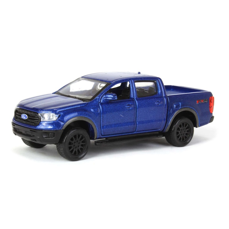(B&D) - 1/40 2019 Blue Ford FX4 Ranger Ecoboost Pick-up Truck by Maisto - Damaged Item