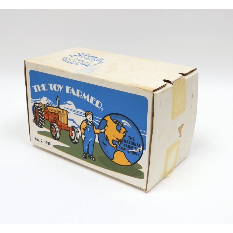 (B&D) 1/16 Case 800 Diesel Case-O-Matic Nov 2, 1990 Toy Farmer - Damaged Box