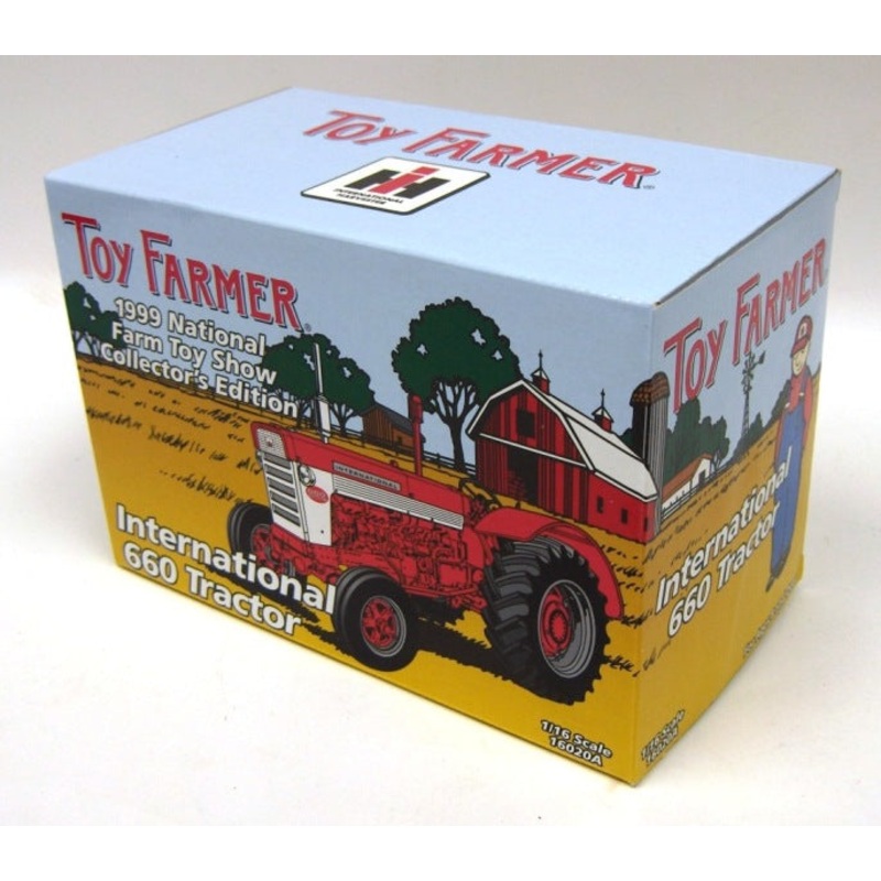 (B&D) 1/16 International 660 Diesel, 1999 National Farm Toy Show - Box Damage