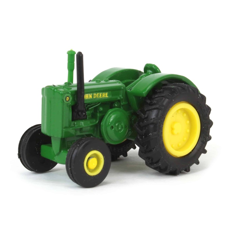 (B&D) - 1/64 John Deere Styled D Tractor, The Furrow Series - Damaged Item