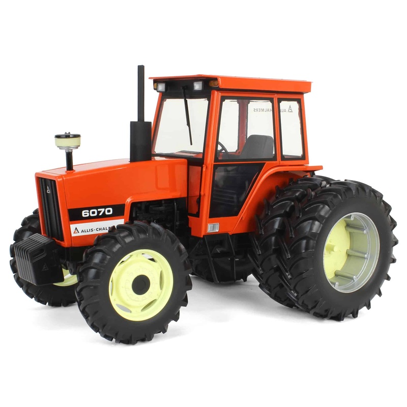 (B&D) - 1/16 Allis Chalmers 6070 with Cab, FWA & Duals - Damaged Item