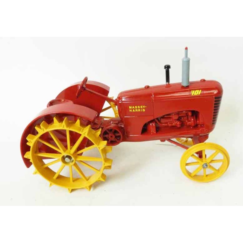 (B&D) 1/16 Massey Harris 101 on Steel Wheels by SpecCast - Displayed, Paint Chips