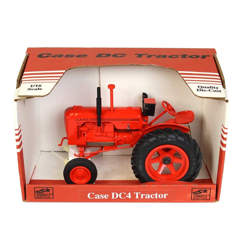 (B&D) 1/16 Case DC4 1995 USA Plow Match Case Reunion Tractor - Steering Wheel Missing