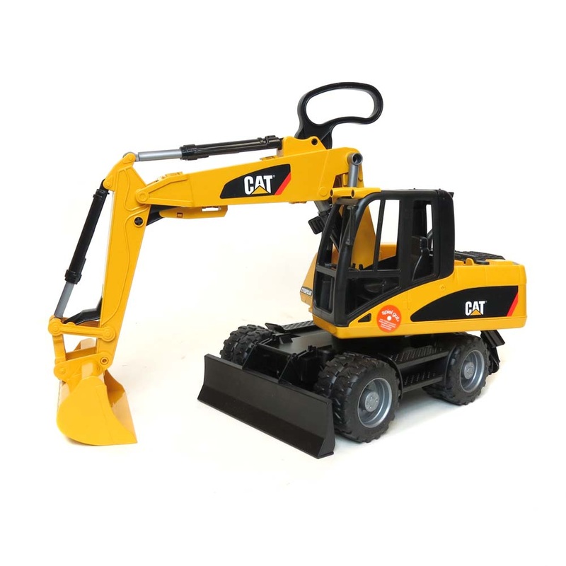 1/16 Caterpillar Wheel Excavator (Plastic) by Bruder