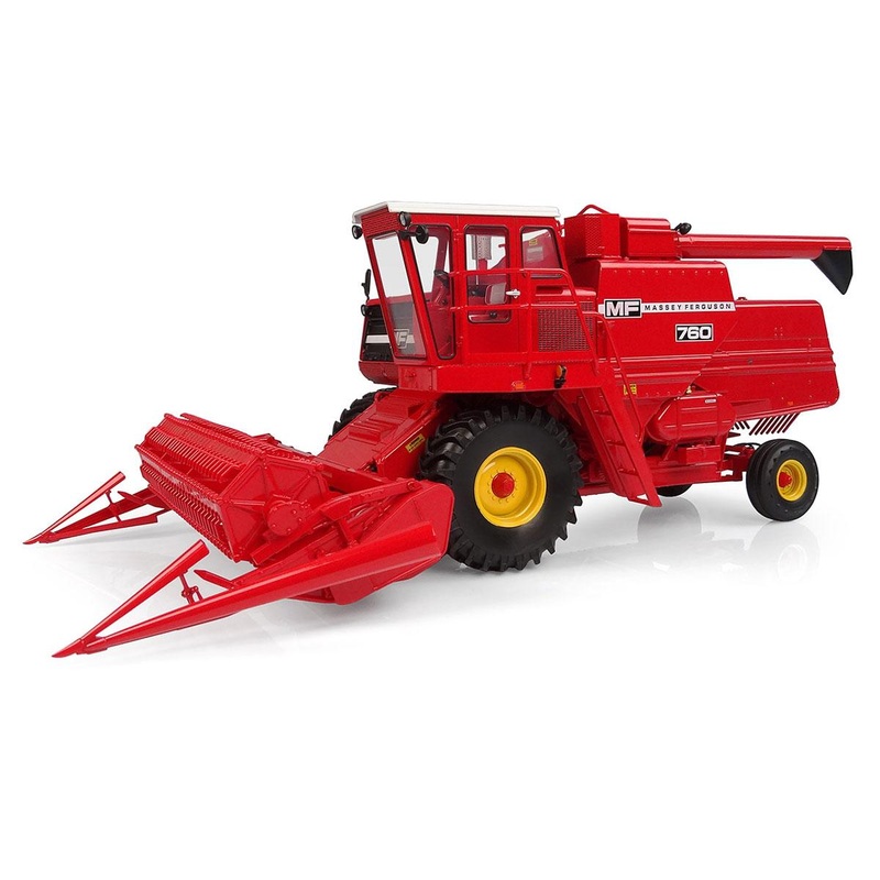 (B&D) - 1/32 Massey Ferguson 760 Combine with Grain Head - Damaged Item