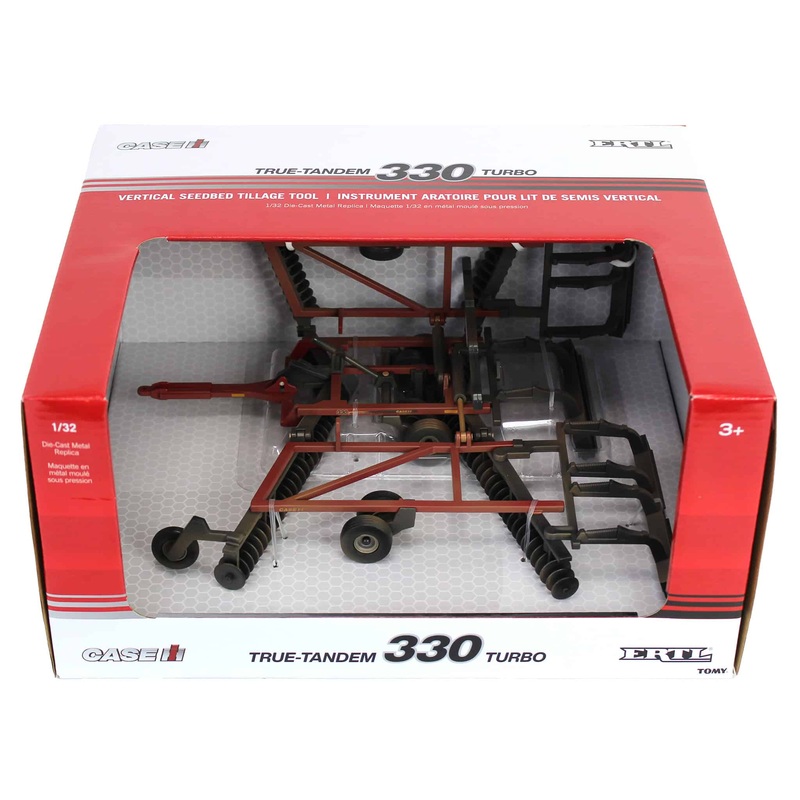 "Muddy" Chase Unit ~ 1/32 Case IH True-Tandem 330 Turbo Disk