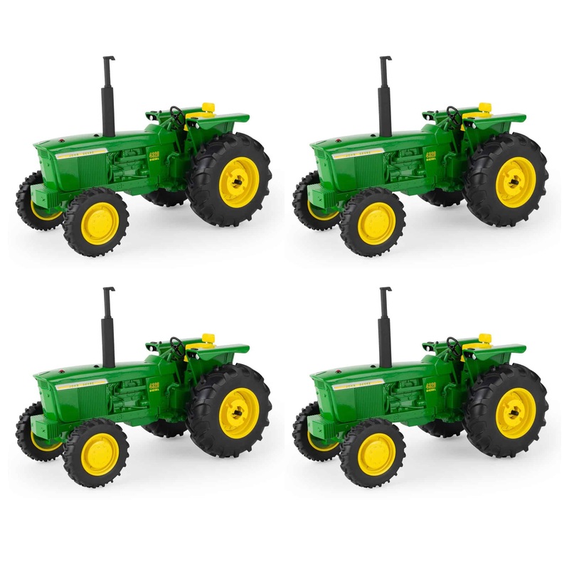 Sealed Case of 4 ~ 1/16 John Deere 4320 Tractor with FWA, ERTL Prestige