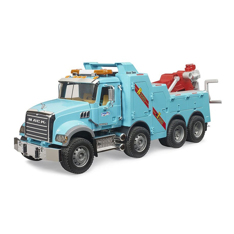 1/16 Bruder Mack Granite Recovery & Towing Truck with Lights & Sounds Module