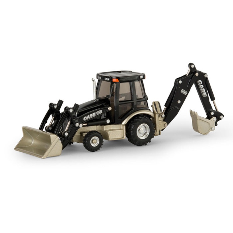 (B&D) 1/50 Case Laramine Longhorn 580 SNWT Backhoe Loader - Damaged Box