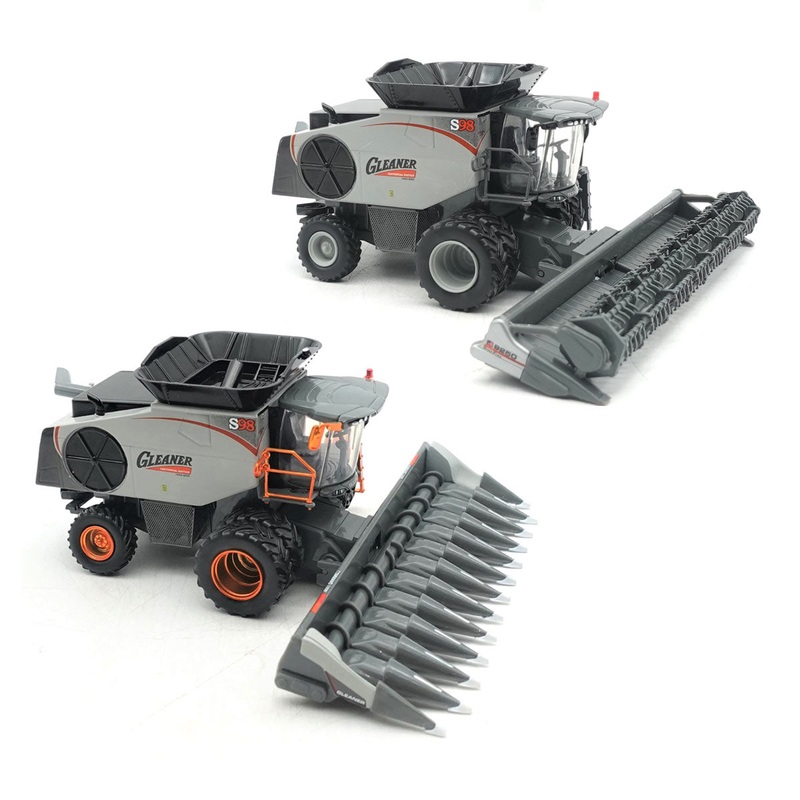 Regular & Chase Unit Set ~ 1/64 Gleaner S98 Combine w/ Duals & 2 Heads, Centennial Edition