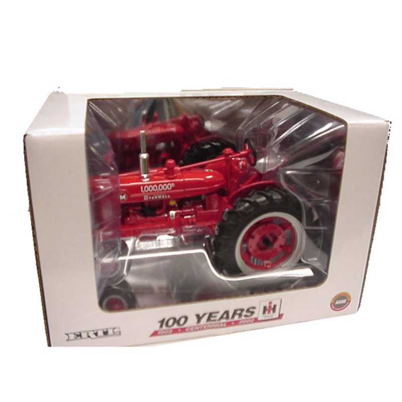 (B&D) 1/16 Farmall M 1 Millionth, IH 100 Years Centennial Edition - Damaged Box