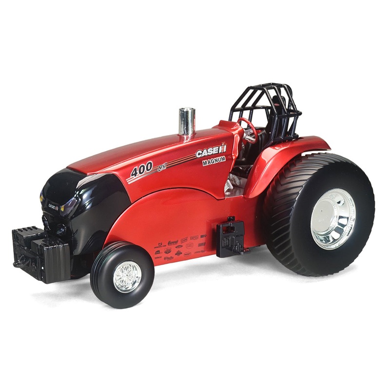 Red Chrome Chase Unit ~ 1/16 RESIN Case IH AFS Connect Magnum 400 "El Nio" Pulling Tractor