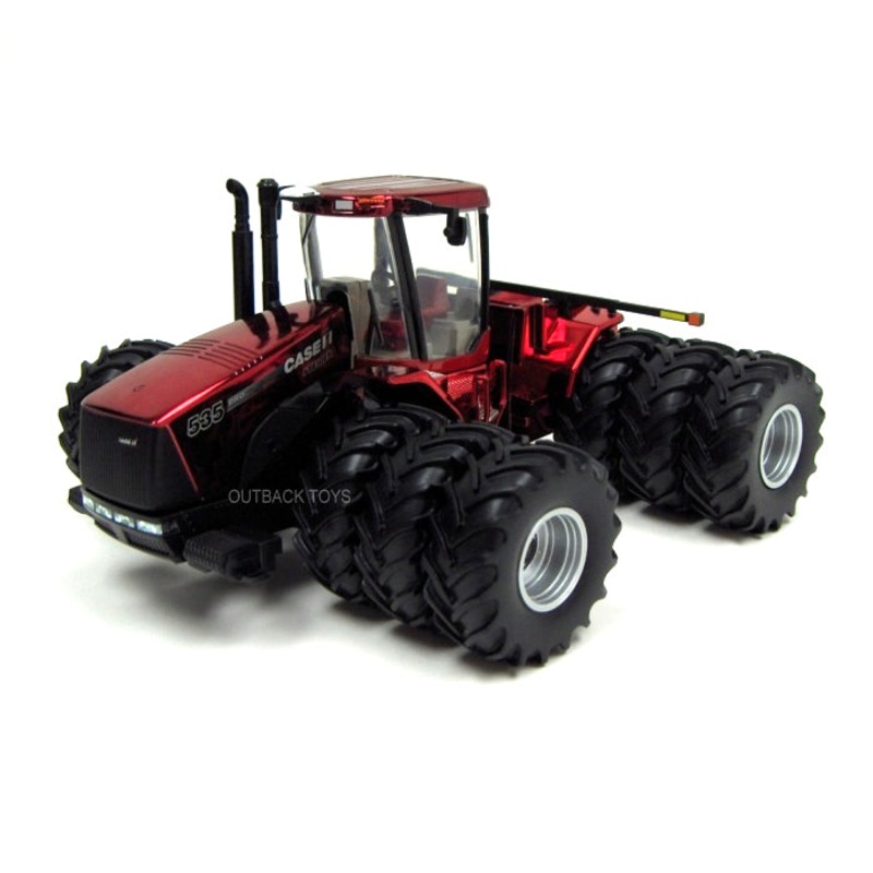 Red Chrome Chase Unit ~ 1/32 Case IH Steiger 535 4WD with Triples, 2010 Farm Show