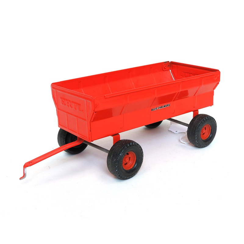 (B&D) 1/16 Orange Allis-Chalmers Steel Flarebox Wagon by ERTL - No Box