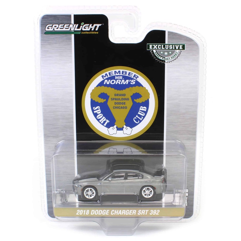 Raw Chase Unit ~ 1/64 2018 Dodge Charger SRT 392, Mr. Norm Heritage GSS Charger, Hobby Exclusive
