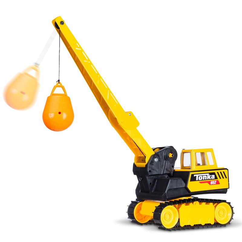 Tonka Steel Classics Crane with Wrecking Ball