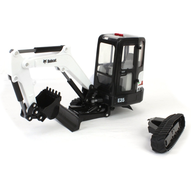 (B&D) 1/16 Big Farm Bobcat E35 Excavator - Damaged Item