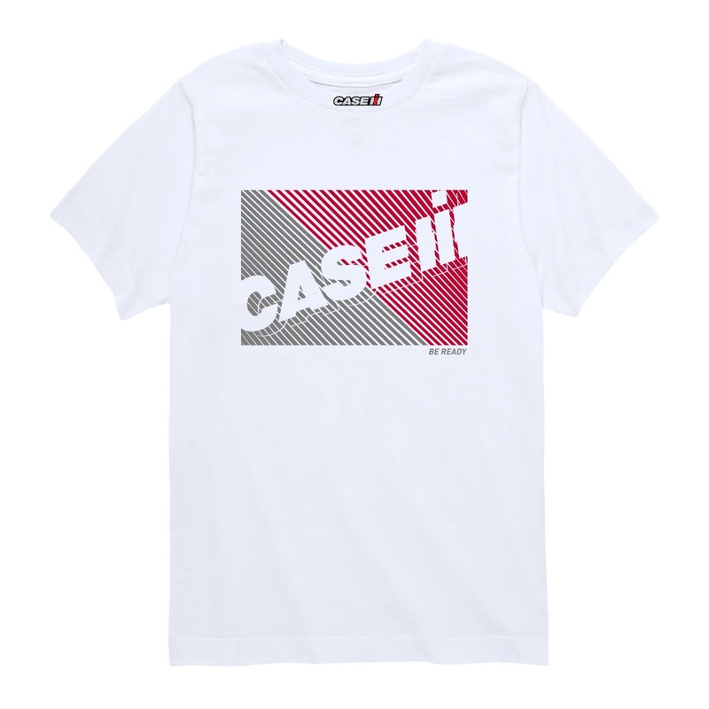 Youth Case IH Diagonal Logo Short Sleeve T-Shirt