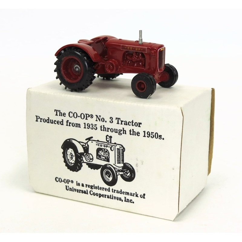 (B&D) 1/64 CO-OP No. 3 Die-cast Tractor by SpecCast - Damaged Item