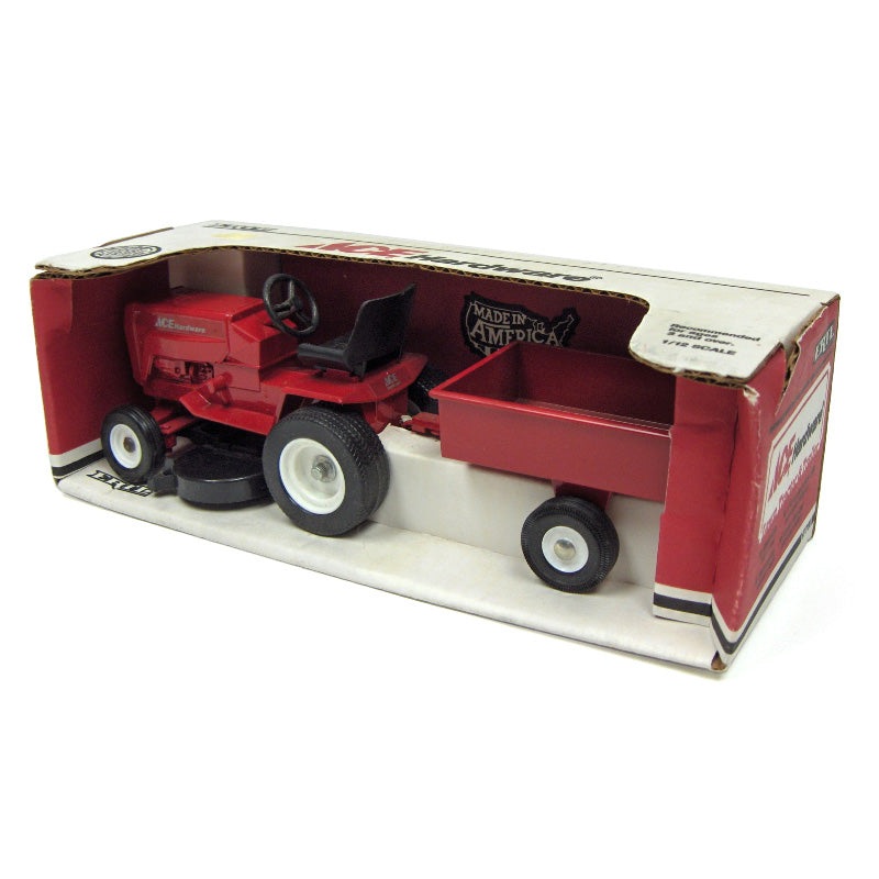 1/12 Ace Hardware Die-cast Mower w/ Deck and Trailer