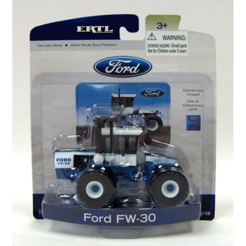 (B&D) 1/64 Ford FW30 Series III Tractor w/ Large Singles by ERTL - Damaged Pack