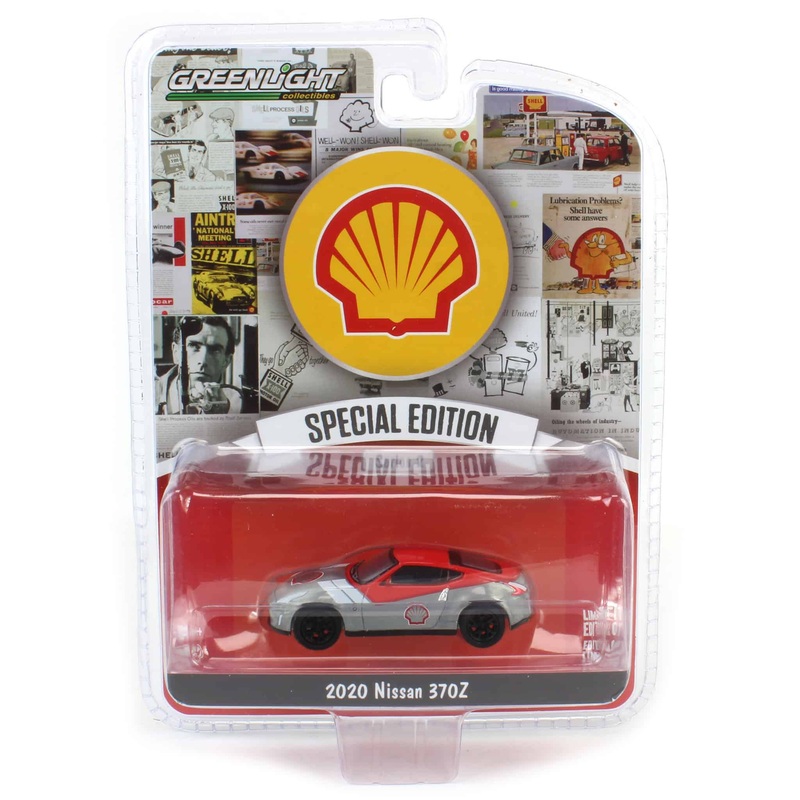 Raw Chase Unit ~ 1/64 2020 Nissan 370Z Coupe, Shell Oil Special Edition Series 2