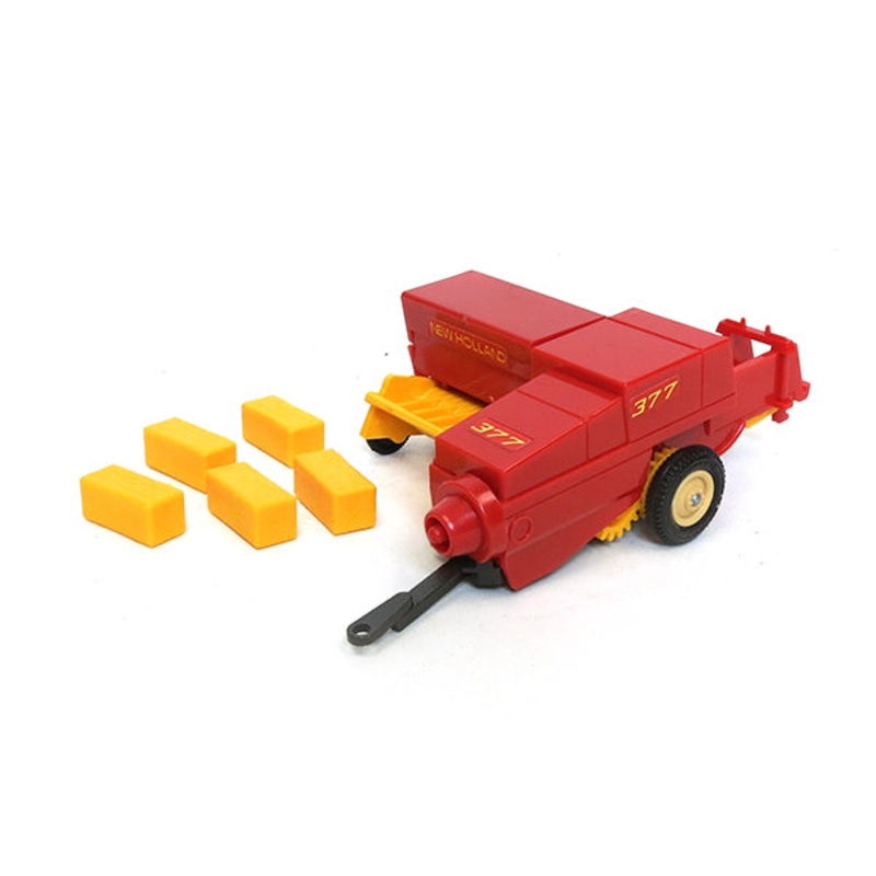 (B&D) 1/32 New Holland 377 Baler w/ 5 Bales by Britains - Damaged Item