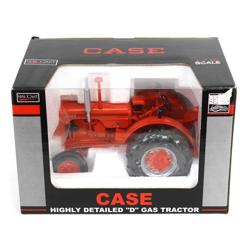 1/16 Case "D" Standard Wide Gas Tractor