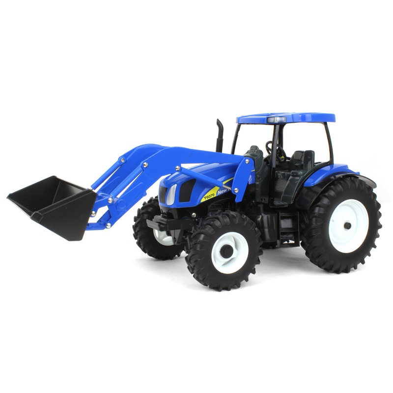 (B&D) 1/16 New Holland T6070 with Loader & MFD - Damaged Item