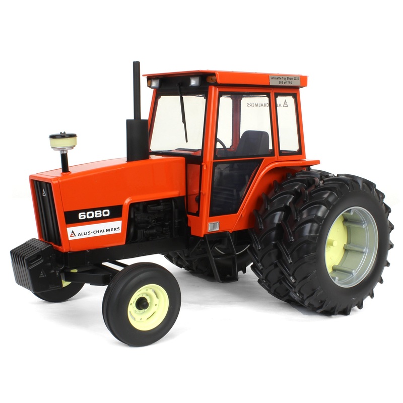 (B&D) - 1/16 Allis Chalmers 6080 Tractor, 2025 Lafayette Farm Toy Show - Damaged Item