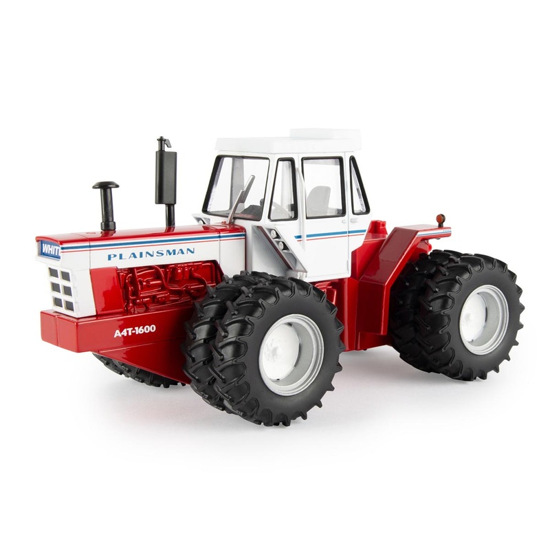 (B&D) 1/32 Limited Edition White Plainsman A4T-1600 4WD with Duals - Damaged Item